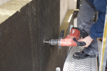 Вата за вентилируема фасада Rockwool FIXROCK 40 мм.