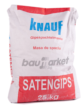 SATENGIPS  - суха гипсова шпакловка 25 кг.