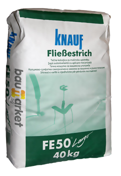 Калциево-сулфатна саморазливна замазка KNAUF FE 50 LARGO